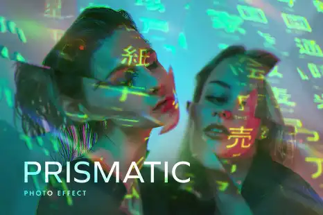 Prismatic Chrome Lens Photo Effect 5 prismatic chrome lens photo effect05 23668