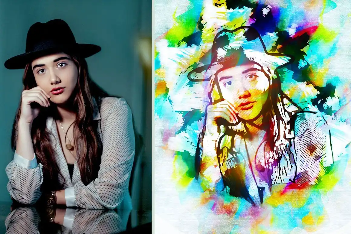 PRO Portrait Paint Effect 4 pro portrait paint effect04 42314