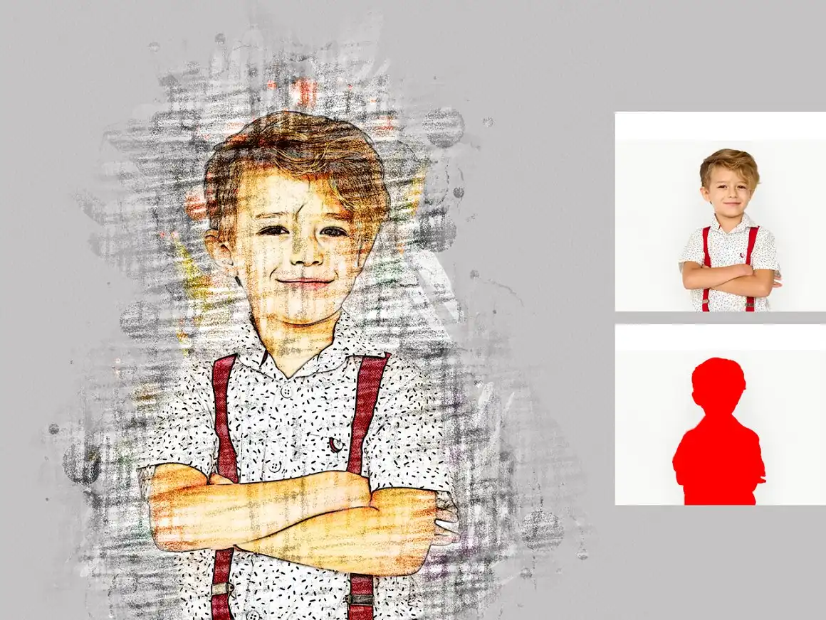 Pro Sketch Book Photoshop Action 12 pro sketch book photoshop action (7) 42312