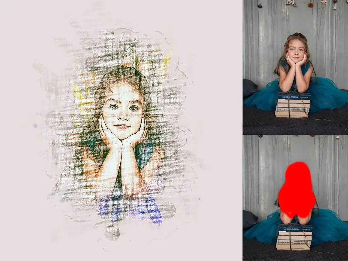 Pro Sketch Book Photoshop Action 14 pro sketch book photoshop action (8) 41883