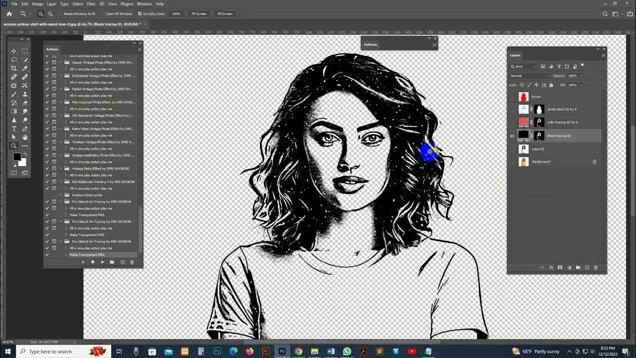 Pro Stencil Art Tracing Action 4 pro stencil art tracing action01 42531