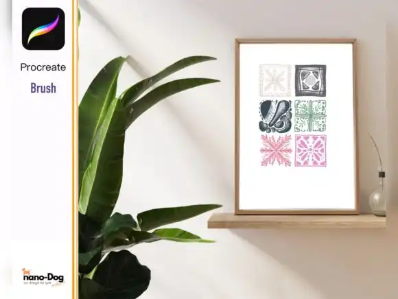 Procreate 20 shape element brush v3 3 procreate 20 shape element brush stamp graphics 10682506 2 580x436 43933