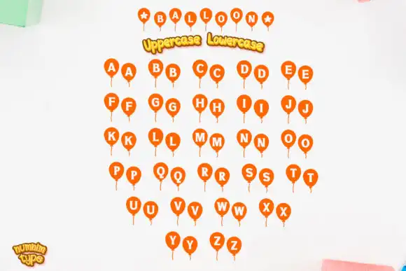 Procreate Brush Balloon Party Alphabets 6 procreate brush balloon party alphabets 9 44162