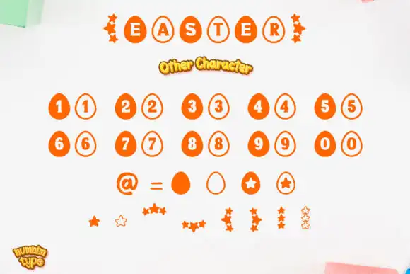Procreate Brush Easter Egg Alphabet a-Z 7 procreate brush easter egg alphabet a z 9 44120