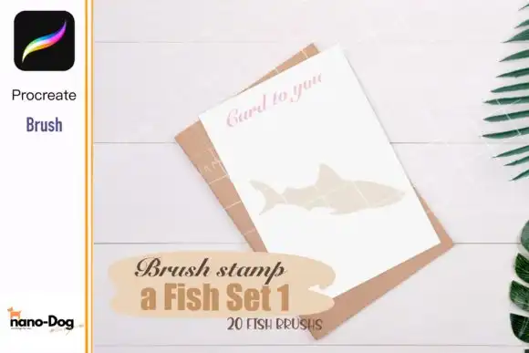 Procreate brush stamp fish set 20 brush 4 procreate brush stamp fish set 20 brush graphics 14882800 4 580x387 37207
