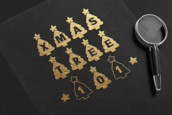 Procreate Brush Stamps Christmas Tree 8 procreate brush stamps christmas tree 1 43975