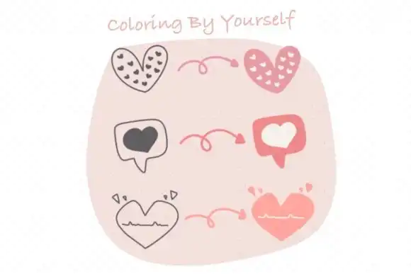 Procreate Brush Stamps Heart Cute-1 3 procreate brush stamps heart cute graphics 24324579 5 580x387 36982