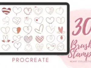 procreate brush stamps heart cute graphics 24358633 1 1 580x387 44070