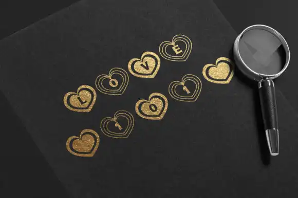 Procreate Brush Valentine Heart Alphabet 10 procreate brush valentine heart alphabet 3 37336
