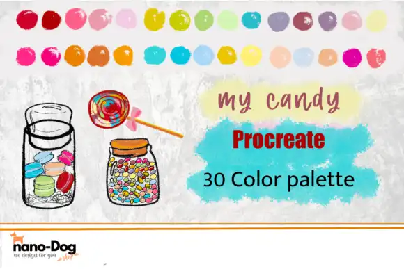 Procreate Color Palette - My Candy