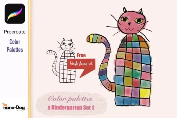 Procreate Color Palette Kindergarten1