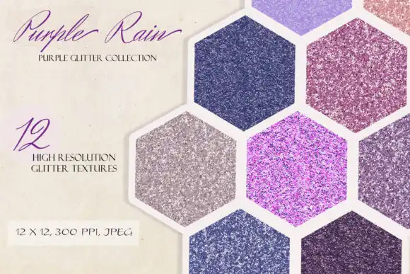 Purple Rain Glitter & Shimmer Kit