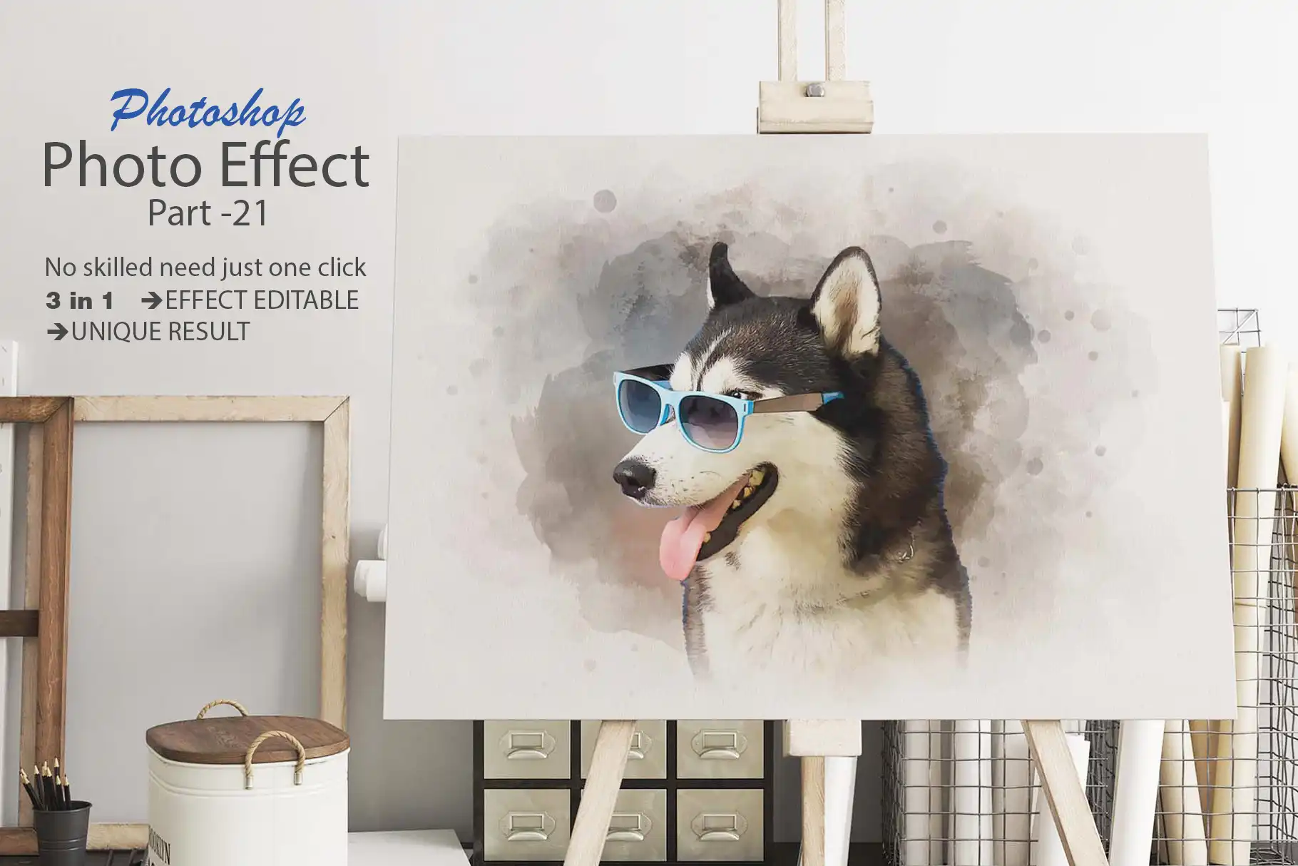 Realistic Painting Photo Effect 1