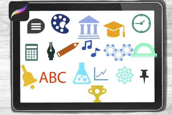 School Brushes Procreate Stamps Free Download