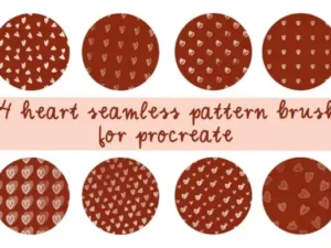seamless pattern heart brush graphics 24395845 1 1 580x386 35756