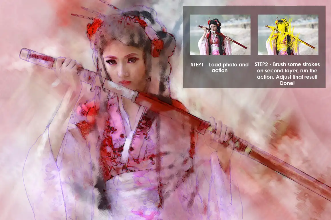 Sketch Art Photoshop Action 3 sketch art photoshop action (2) 16534