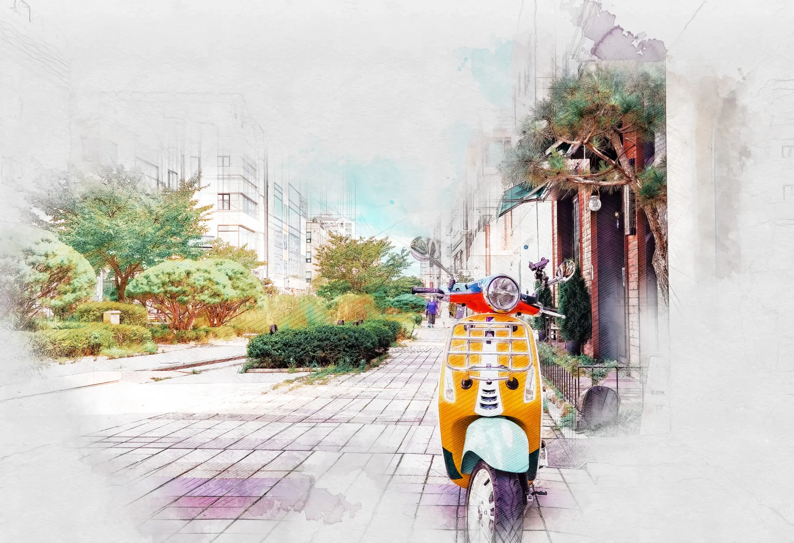 Sketch Color Photosop Action 3 sketch color photosop action4 29523