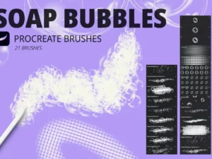 soap bubbles procreate brushes (1) 34733