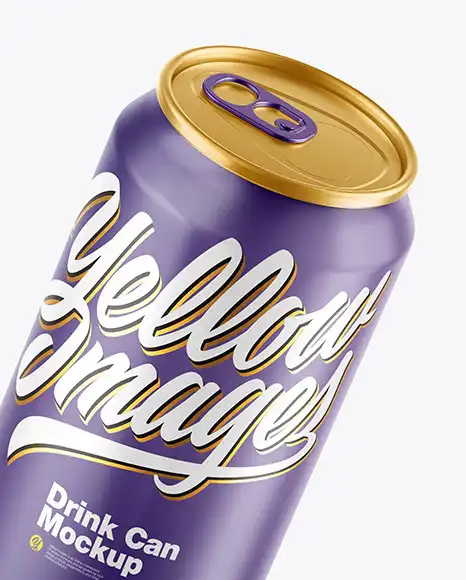 Two Metallic Drink Cans w-Glossy Finish Mockup 4 two metallic drink cans w glossy finish mockup5 16981
