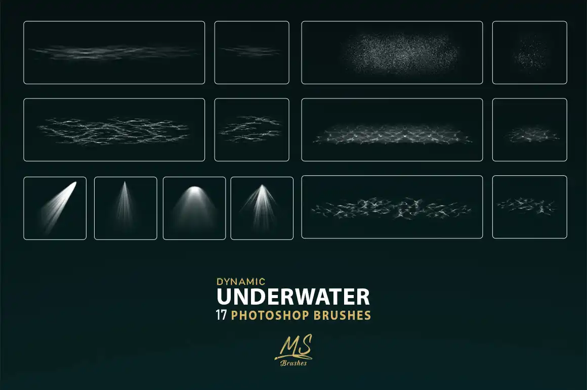 Underwater Photoshop Brushes 5 underwater photoshop brushes (1) 38550
