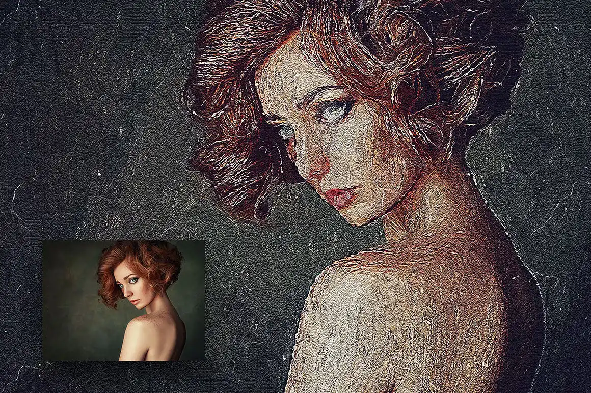 Wall Painting Photoshop Action 7 wall painting photoshop action5 17192