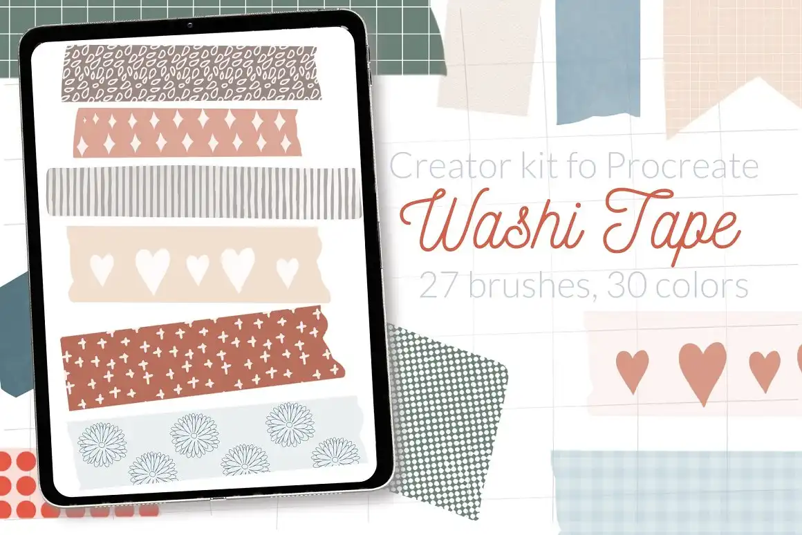 Washi tape creator for Procreate