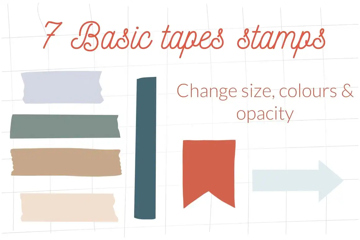 Washi tape creator for Procreate 8 washi tape creator for procreate (6) 35776