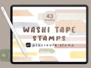 washi tape procreate stamp brush graphics 12184921 1 1 580x387 37143
