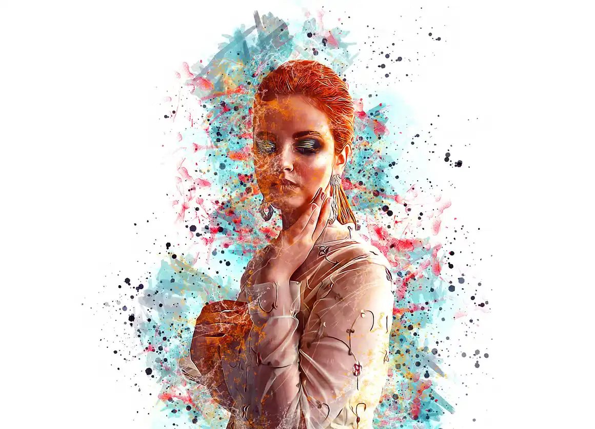 Watercolor Oil Paint PS Action 9 watercolor oil paint ps action07 41591