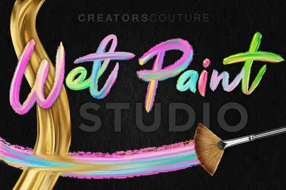 Wet Paint Photoshop Color-Blending Mixer Brushes 2 wet paint photoshop color blending mixer brushes (2) 21200