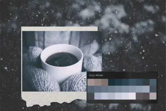 Winter Procreate Swatches, Color Palette 3 winter procreate swatches color palette graphics 6128451 2 580x388 36556
