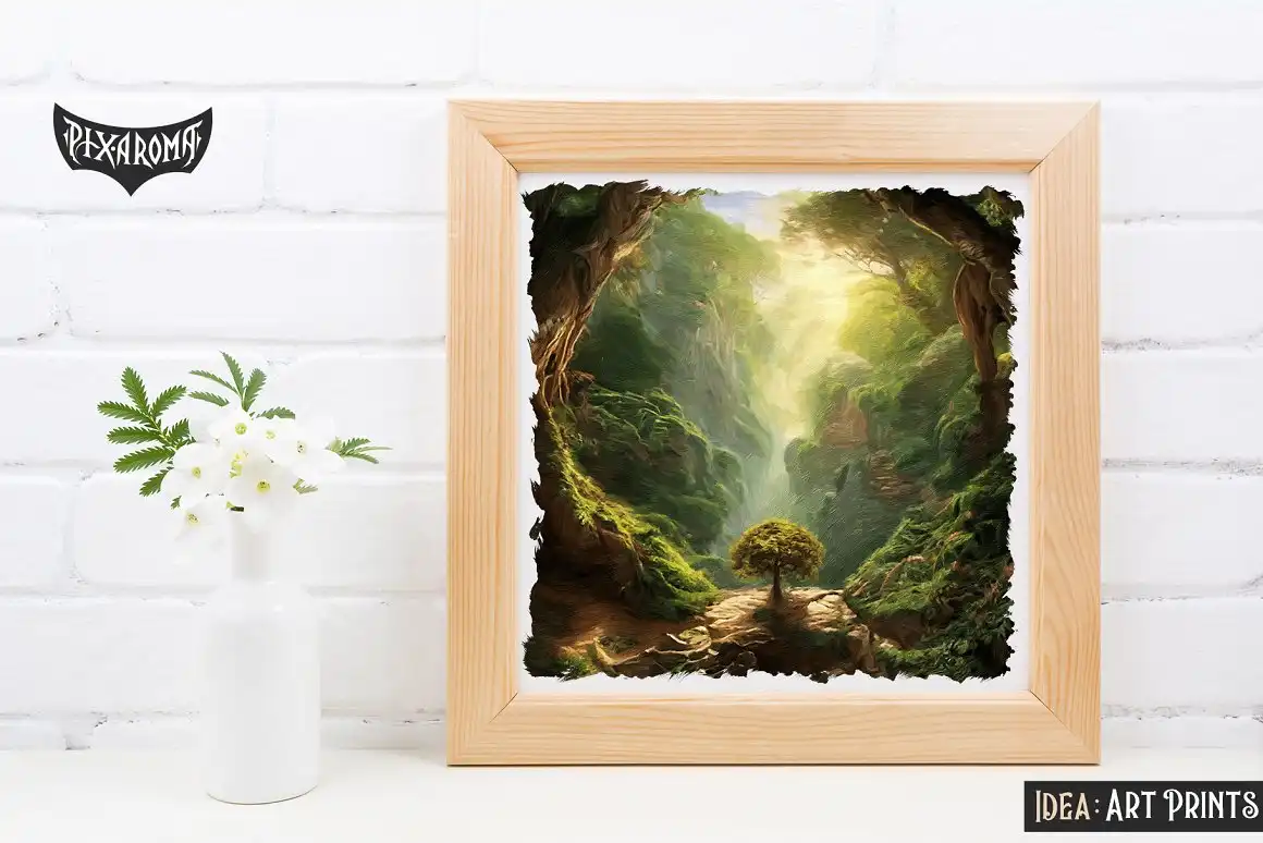 100 Fantasy Trees - Oil Painting Art 17 100 fantasy trees oil painting art (11) 49029