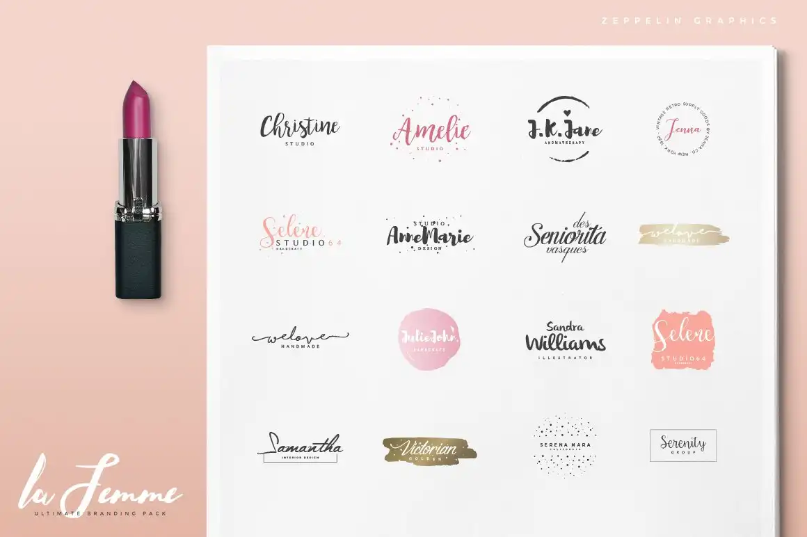 250 Feminine Logos Pack 18 250 feminine logos pack (13) 62947