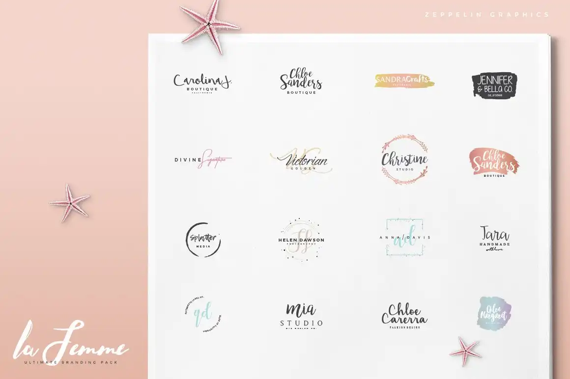 250 Feminine Logos Pack 19 250 feminine logos pack (14) 62943