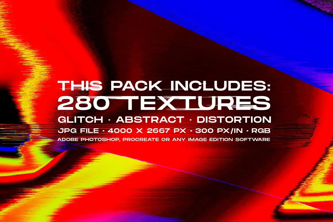 280 Glitch Distortion textures 12 280 glitch distortion textures (2) 60668