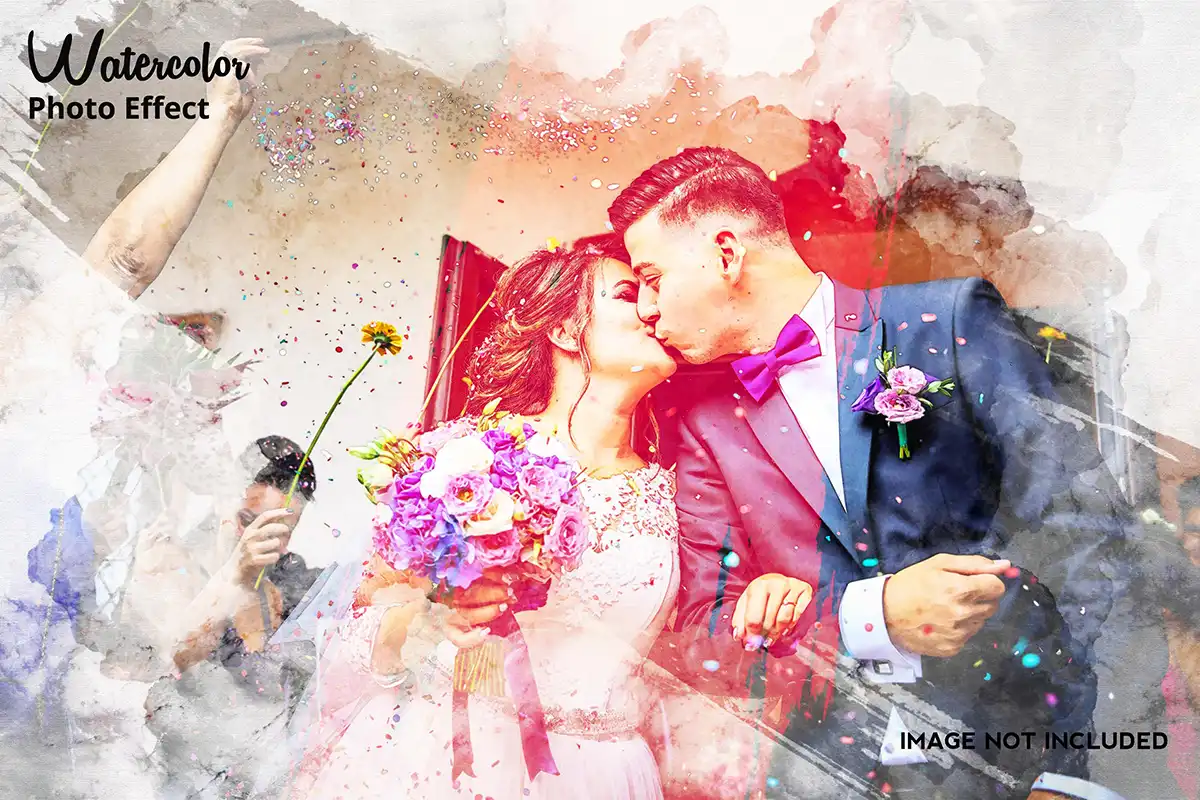 40 Watercolor Brush Photo Effect Bundle 4 40 watercolor brush photo effect bundle (30) 55147