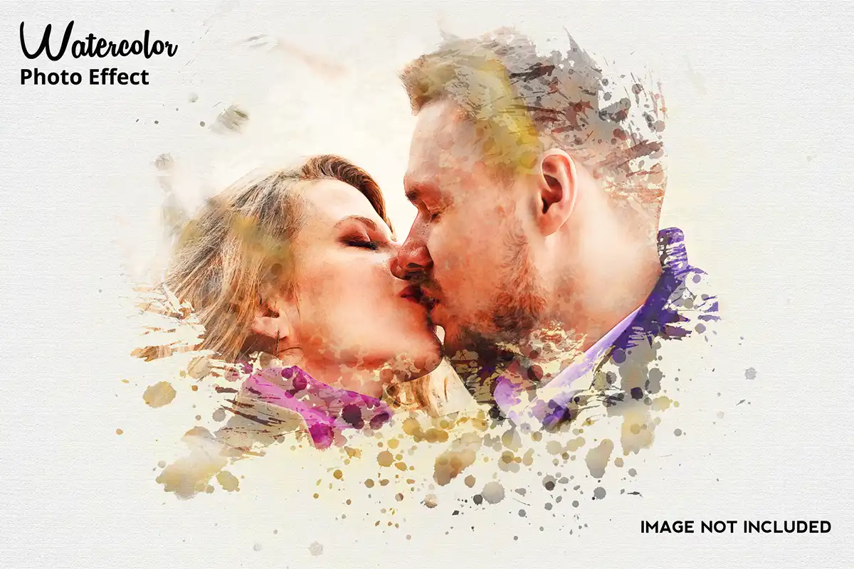 40 Watercolor Brush Photo Effect Bundle 10 40 watercolor brush photo effect bundle (9) 54724