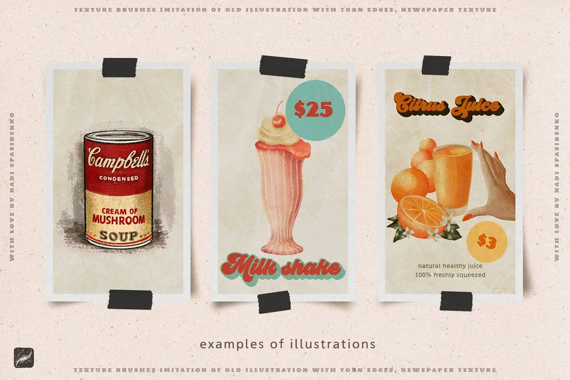 70s Cafe Procreate Texture Brushes 10 70s cafe procreate texture brushes (1) 54578