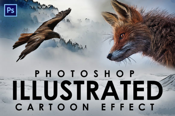 Easy Cartoon Illustration Effect