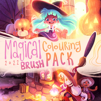 Magical Colouring Brush Pack - 2022