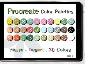procreate color palettes warm desert graphics 10569342 1 1 580x386 57030