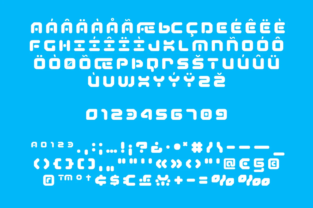 Y2K Variable Font: Fluta 8 thatthatcreative y2k variable font fluta (3) 58261