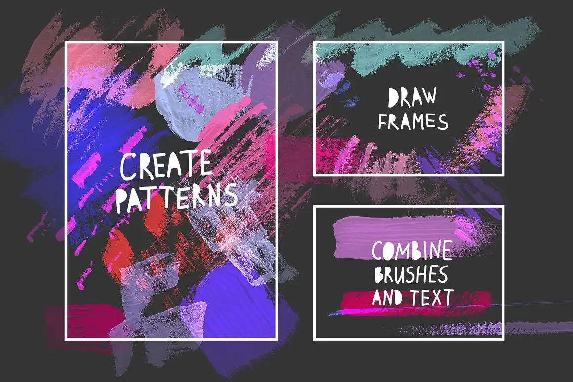Acrylic&Gouache - 135 PS brushes