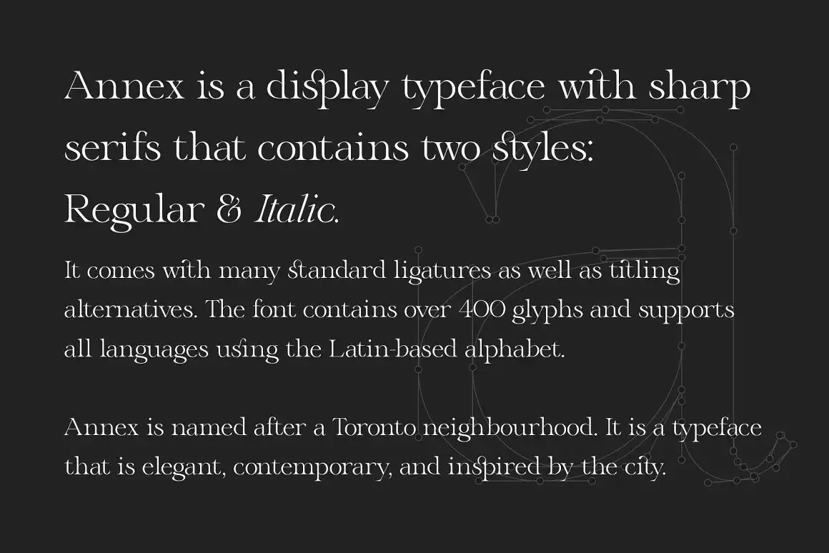 Annex — Display Font 4 annex — display font (3) 53660