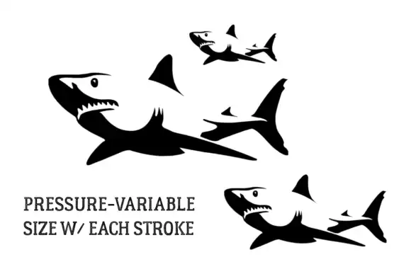 Aquatic Animal Stamps for Procreate 4 aquatic animal stamps for procreate graphics 25014023 3 580x387 62015