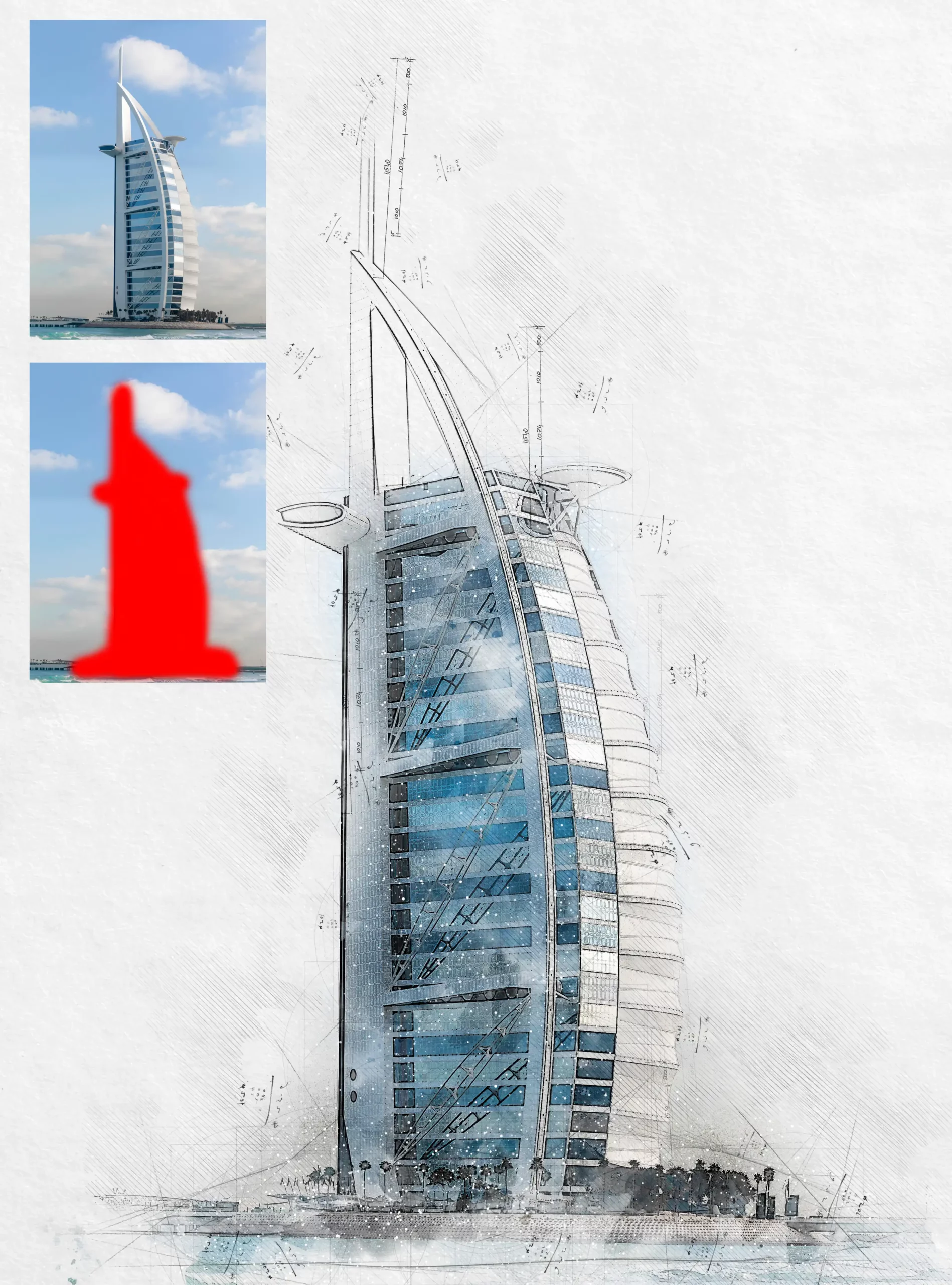 Arquitectura - Architecture Sketch Photoshop Action 10 arquitectura architecture sketch photoshop action (7) 47227