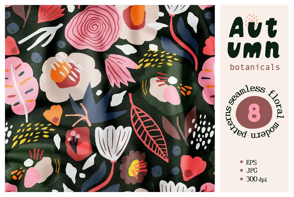 Autumn botanicals collection