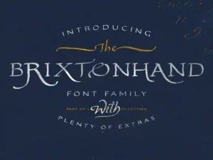 brixton hand (plus sans & extras!) 57622