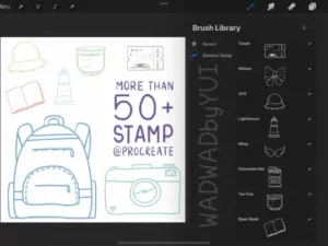 brush stamp for procreate more than 50 graphics 26960679 1 1 580x405 51929