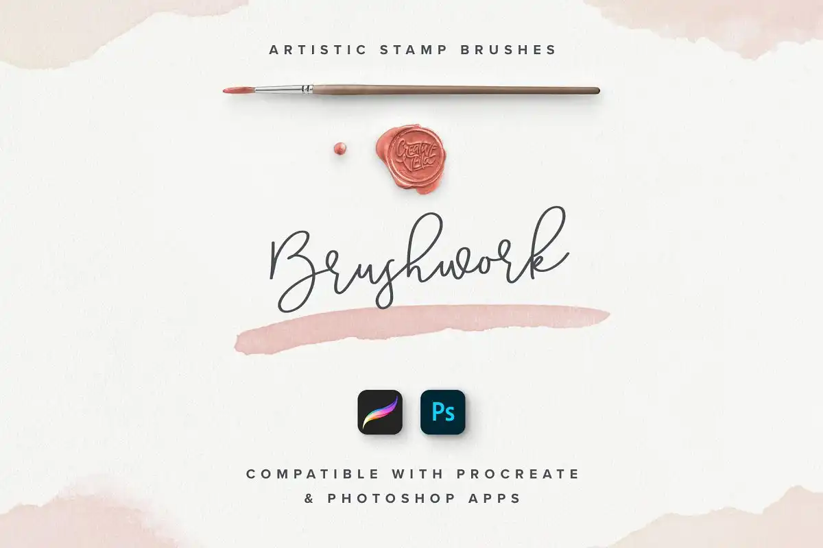 Brushwork PS and Procreate Brushes